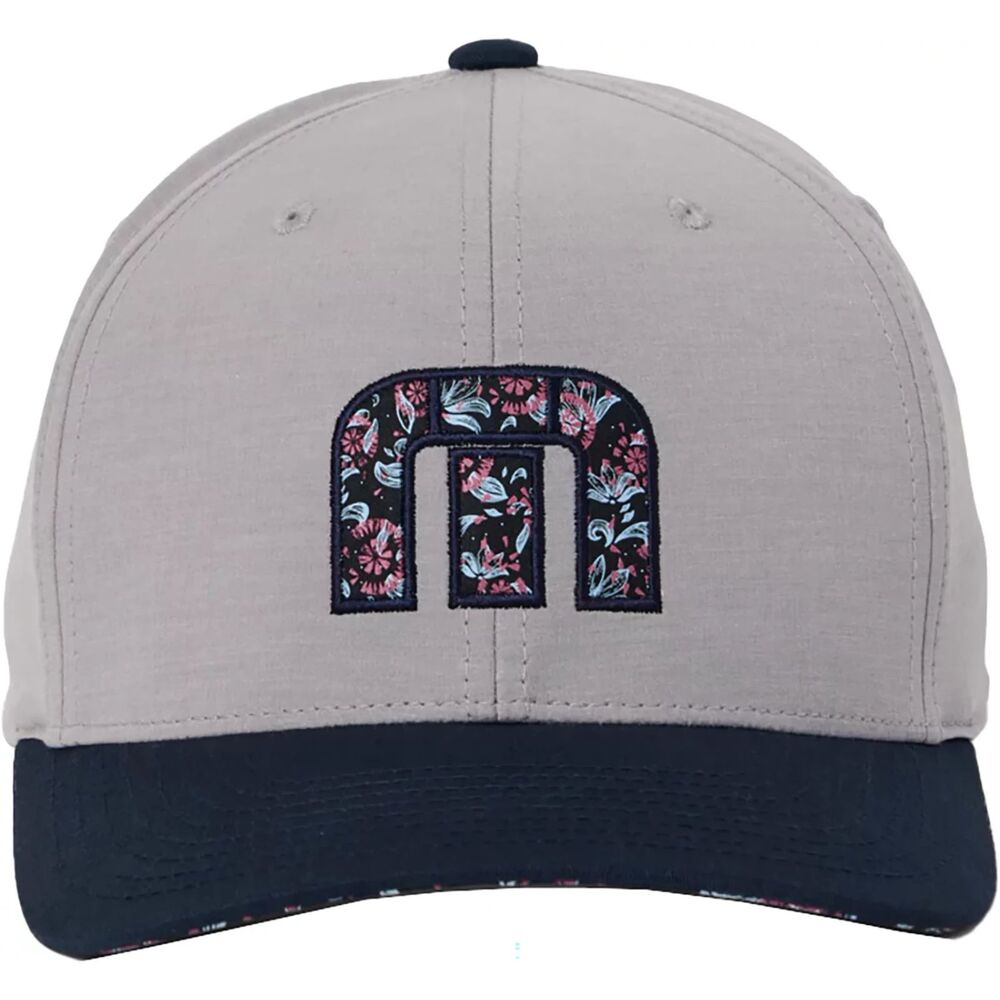 TravisMathew Adult Flourish Golf Hat - Color: Heather Grey